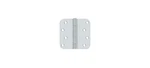 4" X 5/8" Radius Hinge, Ball Bearings Polished Chrome Pair. Fixed Price $14.48.