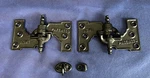 Acme Cast Iron Mortise Shutter Hinges 61/2" X 3. Fixed Price $25.00.