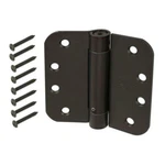2-PACK 3 1/2" Door Hinge 5/8" Radius Oil Rubbed Bronze Fast Ship! C42. Fixed Price $9.99.