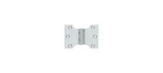 Deltana DSPA3040U26 3" X 4" Hinge Polished Chrome Pair. Fixed Price $62.78.
