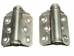 Lawrence Bros. Screen Door Steel Spring Hinges Pair Heavy Adjustable 183 Zn. Fixed Price $16.95.