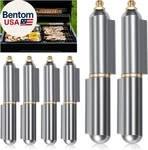 6 Pack 4" Heavy Duty Weld Bullet Hinges, Carbon Steel Barrel With Deta. Fixed Price $30.94.