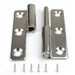 2 Pcs 3 Inch Lift Off Flag Slip Joint Right Handed Lid Door. Fixed Price $14.05.