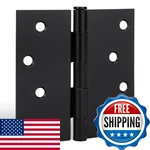 Goldenwarm 18 Pack Matte Black Door Hinges 4 X Inch Interior. Fixed Price $48.54.