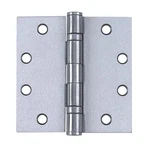 Tell 4 In. Stainless Steel Ball Bearing Door Hinge 8-HOLE Fixed Pin. Fixed Price $41.52.