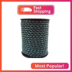 Shapesbyx 5 Yards Braided Bolo Cords Regenerated Leather Strap 4.0MM Diameter Ro. Fixed Price $19.01.