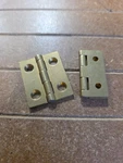 Brusso Full Mortise Butt Hinge 1-1/4 X 1-1/16" 32 27MM CB-303 Solid Brass. Fixed Price $49.50.