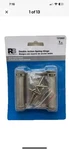 Reliabilt Double Action Spring Hinge - Satin Nickel Complete Open Packaging. Fixed Price $14.94.
