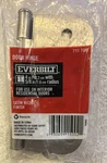 Everbilt Door Hinge 4 5/8 Radius Satin Nickel Finish W/ Fasteners. Fixed Price $16.84.