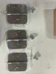 Miseno 9263729/ HDH4053U15 4X4", Door Hinge, Satin Nickel (3 Pack). Fixed Price $15.38.