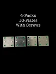 National Hardware 1/2 X 3/8-IN Steel Mending Brace 4-PACK 16-PLATES N234-781. Fixed Price $17.99.