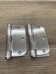 Deltana S35R5HD15 3.5" X Plain Bearing Hinge - Pair Satin Nickel Read. Fixed Price $9.99.
