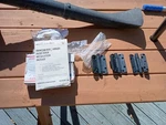 Andersen Patio Door Left Handed Frenchwood Hinged Hinges - 3. Fixed Price $275.00.