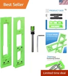 Universal Concealed Door Hinge Installation Kit Precision Template Set. Fixed Price $30.36.