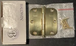 Baldwin Brass 3.5" Radius Corner Hinge 1135.030.I. Fixed Price $25.00.