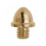 Door Hinges Brass Finish Small Helmet Finial Pair Renovators Supply. Fixed Price $9.99.