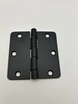 30 Matte Black 3.5"X Inch Door Hinges 1/4" Radius Corner Interior 3". Fixed Price $35.99.