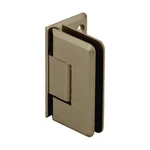 Crl COL044 Brushed Bronze Offset Wall To Glass Hinges. Fixed Price $90.00.