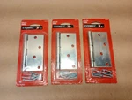 Lot Of 3 Everbilt In. Zinc Plated Utility Square Hinge 240 907. Fixed Price $9.95.