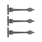 Door Strap Hinge Wrought Iron Spear Tip 11 3/4 In. Set Of Renovator's Supply. Fixed Price $57.99.