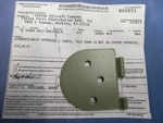 Cessna P/n 0517019-5 Hinge Half With 8130-3 Form. Fixed Price $699.92.