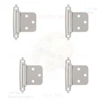 Amerock BPR342926 Pair Of Variable Overlay Surface Mount Door Hinge, Chrome 4PK. Fixed Price $15.82.