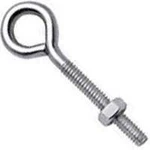 New Stanley 221333 Box Of (10) 1/2" 10" Zinc Plated Heavy Duty Eye Bolts. Fixed Price $28.99.