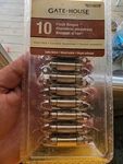 Gate House 10 Pack Flush Hinge Satin Nickel Finish Brand New! Pads & Screws Too!. Fixed Price $22.00.