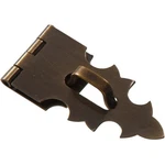Hillman 5/8 X 1-7/8" Solid Brass Decorative Mini Hasp W/antique Finish. Fixed Price $7.00.