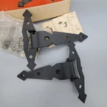 Steel Satin Black Finish 8" Ornamental Patio Gate Hinge Pin Farm Sears 1 Pair. Fixed Price $198.31.