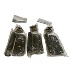 Hosom Self Closing Door Hinges 4IN Brushed Nickel Metal 3 Pack With Fasteners. Fixed Price $20.00.