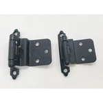 Gatehouse Black Self Closing Cabinet Door 10 Pcs Flush Hinges SC1920-MB. Fixed Price $29.95.