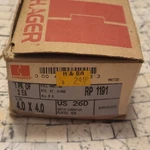 Hager Full Mortise Hinge 3-PACK RP1191 Satin Chrome Brass 4.0" X Nos. Fixed Price $23.55.