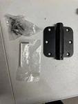 Lot Of -emtek 9503319 Spring Hinge X 3.5", 5/8"-RADIUS Corner, Flat Black. Fixed Price $79.00.