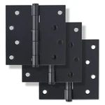 Miseno MDH4023 X Plain Bearing Square Corner Door Hinge - Black. Fixed Price $27.63.