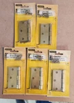 Stanley 3" 76 Mm Door Hinge Lot Of 5 New Old Stock 69-0260 CD741 (4). Fixed Price $29.99.