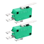 Uxcell 2PCS KW3-OZ 16A 125/250VAC Spdt No Nc Hinge Lever Type Micro Limit.... Fixed Price $13.21.