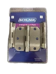 Schlage Hinge Project Pack Round 5/8 Radius 3.5 Satin Nickel, New.. Fixed Price $14.50.
