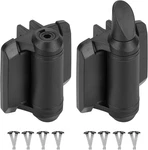 Self Closing Heavy Duty Gate Hinges Adjustable Spring Tension Black 2 Pack. Fixed Price $33.99.