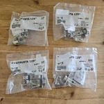 8X Ikea Utrusta 125 Cabinet Door 602.046.45 New (4 Pack - Hinges). Fixed Price $34.99.