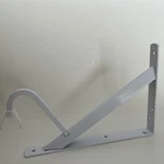 John Sterling RP-0495-WT White Max Duty Shelf And Rod Bracket. Fixed Price $5.99.