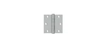 3-1/2" X Square Hinge, Residential Brushed Stainless Pair. Fixed Price $31.88.