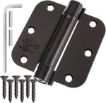 (2 Pack) Heavy-duty 3-1/2" Self-closing Spring Door Hinge With 5/8" Radius Corne. Fixed Price $28.78.