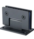 Alise Glass Shower Hinge For Doors Heavy Duty Stainless Steel Black. Fixed Price $19.95.