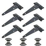 4 Inch Hinges, Heavy Duty T-strap Shed Door Gate Tee H.... Fixed Price $14.37.