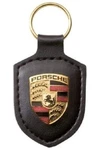 Porsche Crest Key Ring Black. Fixed Price $40.00.