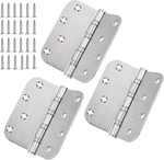 304 Stainless Steel Door Hinges Inch Heavy Duty Ball Bearing Interior & Exteri. Fixed Price $41.50.