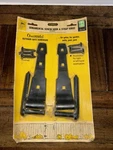 Vintage Ornamental Stanley Screw Hook & Gate Strap Hinge Pair 8" Heavy Duty New. Fixed Price $49.95.