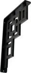 Ekena Millwork Eris 1/2"W 1/2"D 10"H Powder Coated Black BKTM01X07X10SER. Fixed Price $32.99.