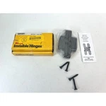 Soss Invisible Hinges Model Black E-coated Door Hardware 212US19. Fixed Price $32.76.